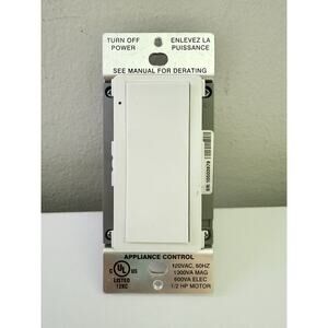 Crestron CLW-SWEX-E-W-S Cameo® Express Wireless In-Wall Switch, 120V, White (2)